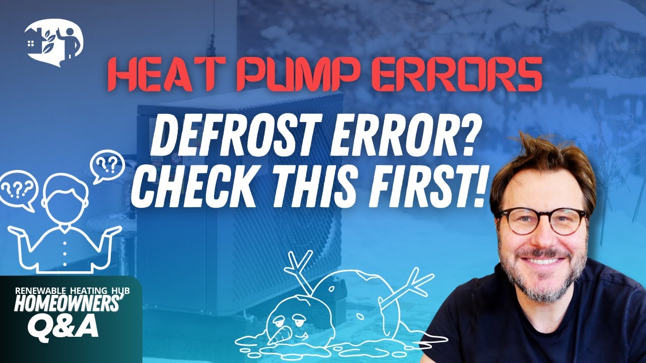 Heat Pump Defrost Error? How to Rule Out Refrigerant Issues!
