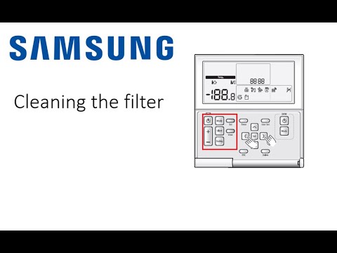 How to clean the water filter error E911 Samsung air source heat pumps