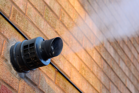 Boiler fumes