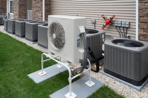 How close should your air source heat pump be to your property?