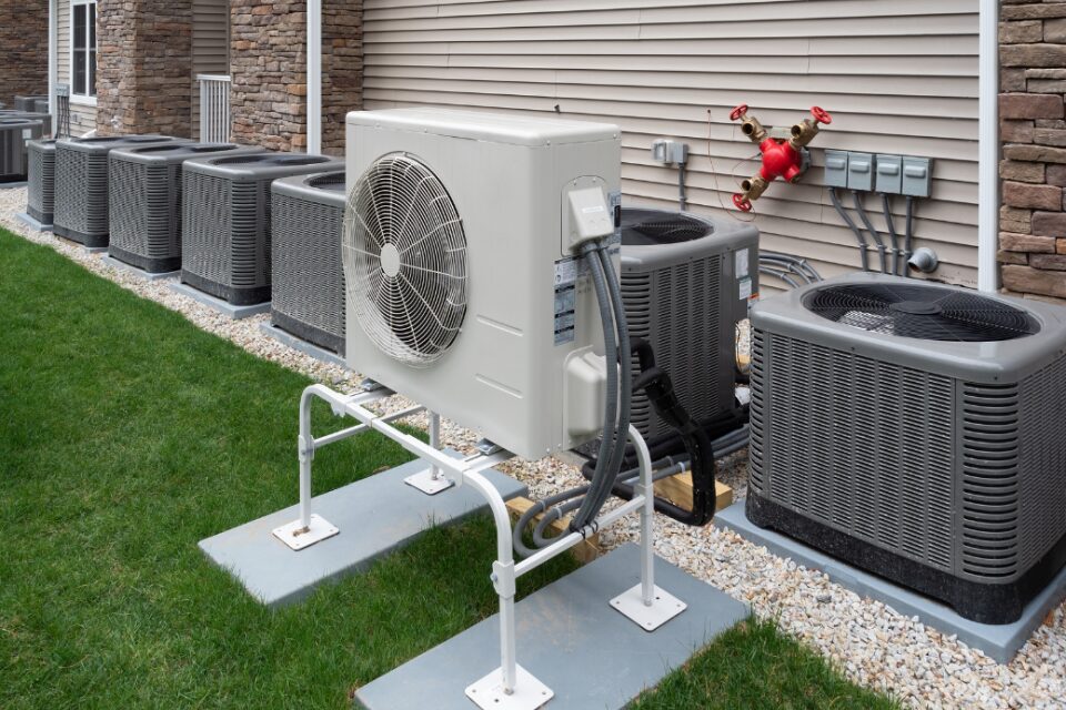 How close should your air source heat pump be to your property?
