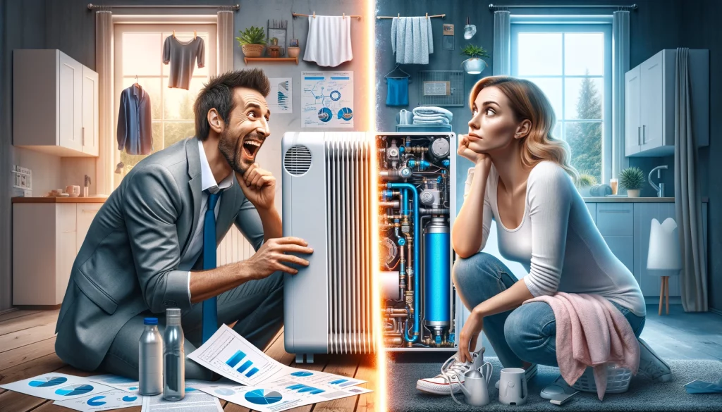 Heat pump gender divide