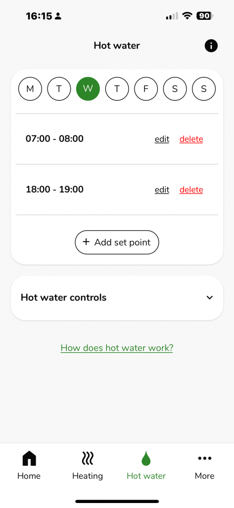 Homely Smart Controller - Renewable Heating Hub