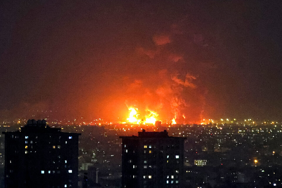 U.S.-Israeli Strikes Grow as Fuel Depots Burn in Tehran