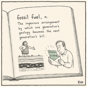 fossil fuel noun