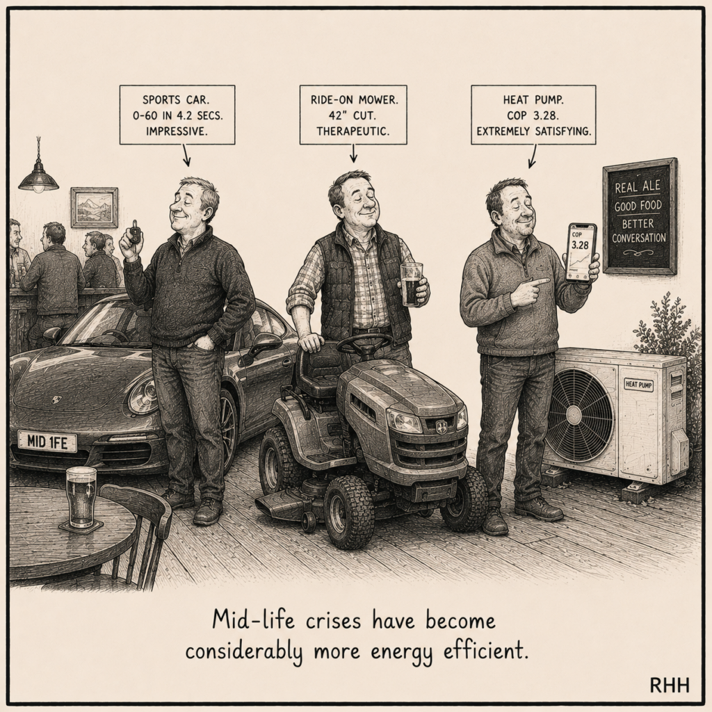 Mife-life Crises Have Become Considerably More Energy Efficient