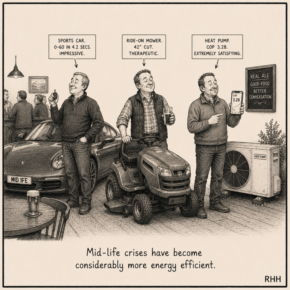 Mife-life Crises Have Become Considerably More Energy Efficient