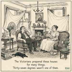 The Victorians prepared these houses for many things. Thirty-seven degrees wasn't one of them.