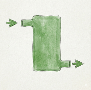 Volumiser with back ground