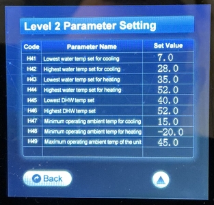 Level 2 Parameters page 5