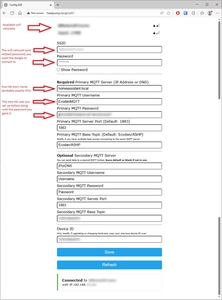 Dongle config with annotations