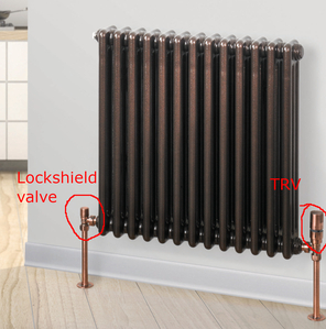 radiator with trv