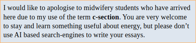 C section C section